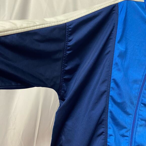 Nike Jacket Sportwear Windbreaker Full Zip Blue Track Warm Up No Size Tag - Picture 4 of 8